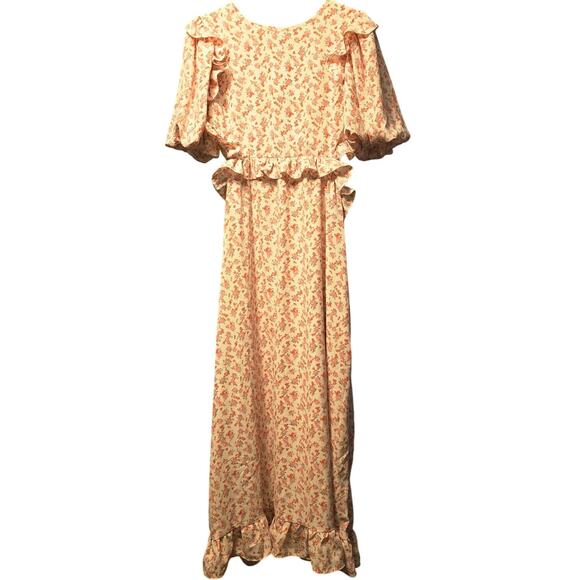Sister Jane Floral Maxi Dress prairecore size medium - Picture 2 of 8